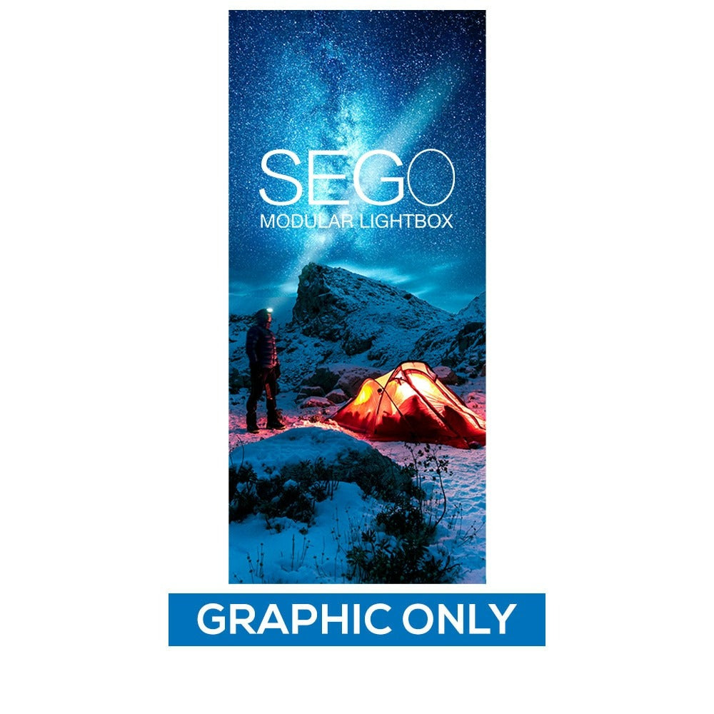 3.3 x 8ft. SEGO Modular Lightbox Display