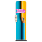 2ft. EZ Extend Tension Fabric Tube Display - WS Display