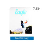 5ft. EZ Extend Tension Fabric Tube Display - WS Display