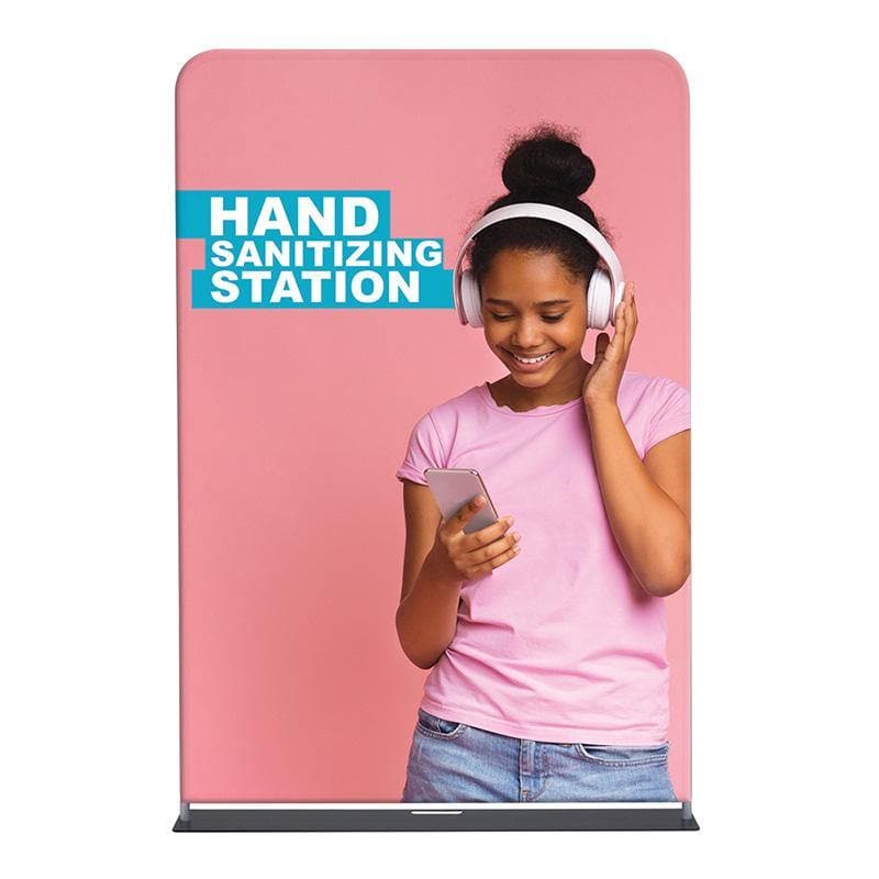 5ft. EZ Extend Tension Fabric Tube Display - WS Display