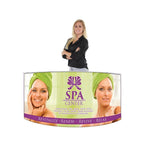 EZ Fabric Curved Counter - WS Display
