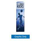 2ft. EZ Stand Fabric Tube Display - WS Display