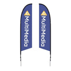 10.5ft. Falcon Custom Flag - WS Display