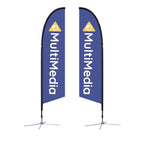 10.5ft. Falcon Custom Flag - WS Display
