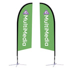 8.25ft. Falcon Custom Flag - WS Display