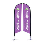 7ft. Falcon Custom Flag - WS Display