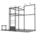 20ft x 10ft Origami SEG Truss Island - A