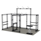 20ft x 10ft Origami SEG Truss Island - B