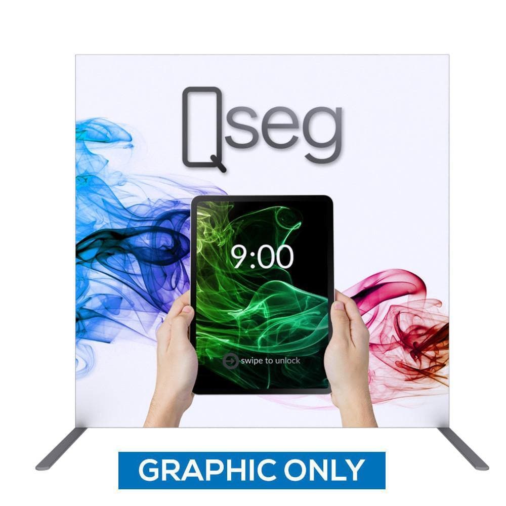 3.3 x 3.3ft. QSEG Quick Wall Display - WS Display