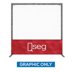 3.3 x 3.3ft. QSEG Quick Wall Display - WS Display