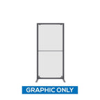 1.3 x 2.4 ft.  QSEG Quick Wall Display - WS Display