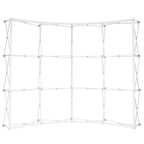 8ft. & 10ft. RPL Curved Fabric Pop Up Display - WS Display