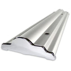 60" SilverStep Retractable Banner Stand (Silver) - WS Display