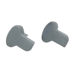 SilverStep Rubber Clamp Bar End Caps - Pair(Left&Right)