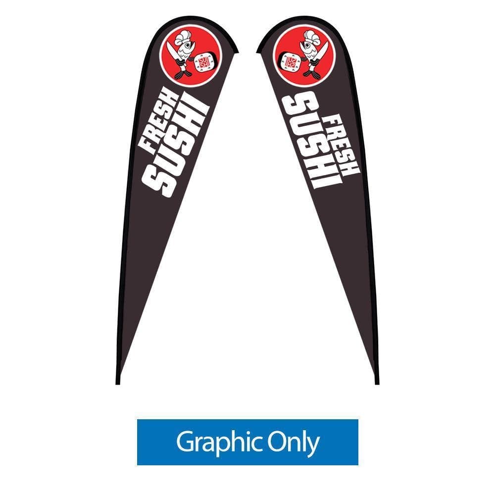 15ft. Sunbird Custom Flag - WS Display