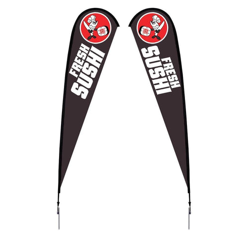 15ft. Sunbird Custom Flag - WS Display